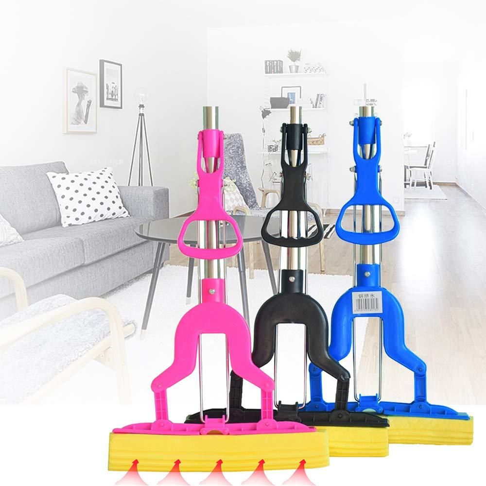 Floor Cleaning & Folding Absorbing Squeeze Water Mop