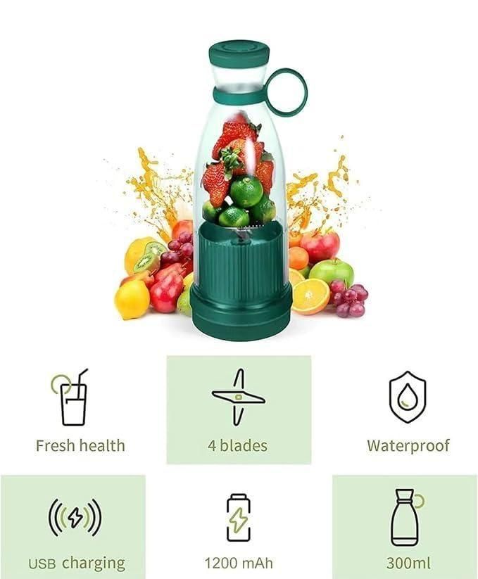 Portable Mini Juicer Blender Bottle