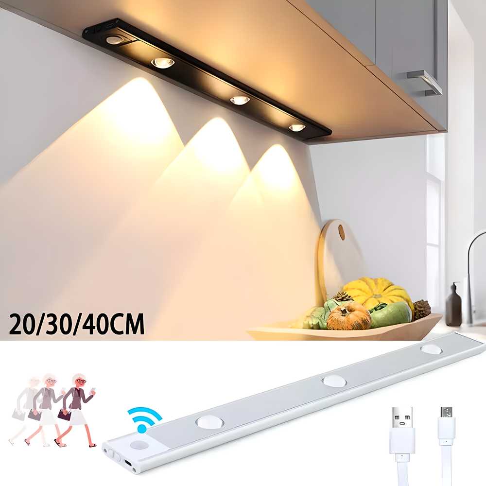 Motion Sensor Cabinet Light With USB