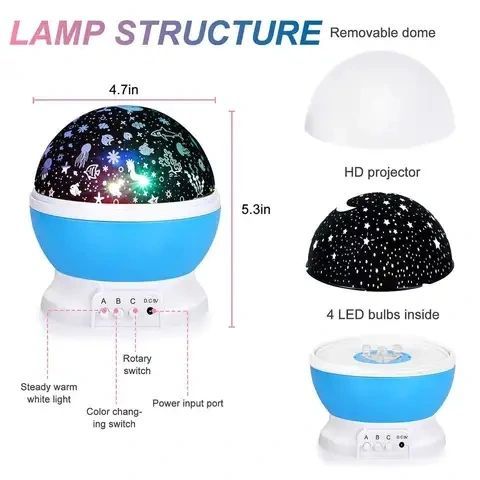 Moon Night Light Lamp