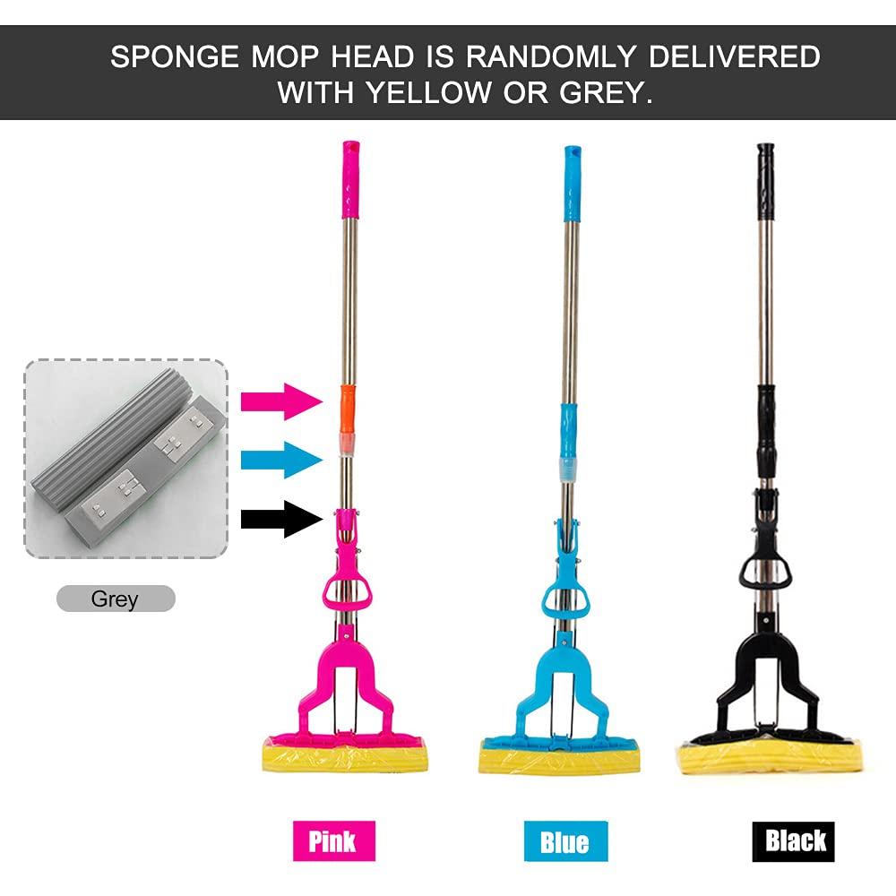 Floor Cleaning & Folding Absorbing Squeeze Water Mop