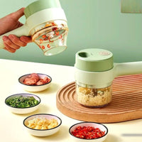 4 in 1 Portable Electric Vegetable Cutter Set