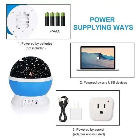 Moon Night Light Lamp